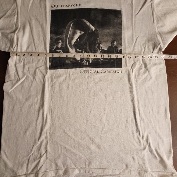 Vintage Queensryche 1997 "Hear in the Now Frontier" OFFICIAL CAMPAIGN T Shirt XL - Picture 4 of 5